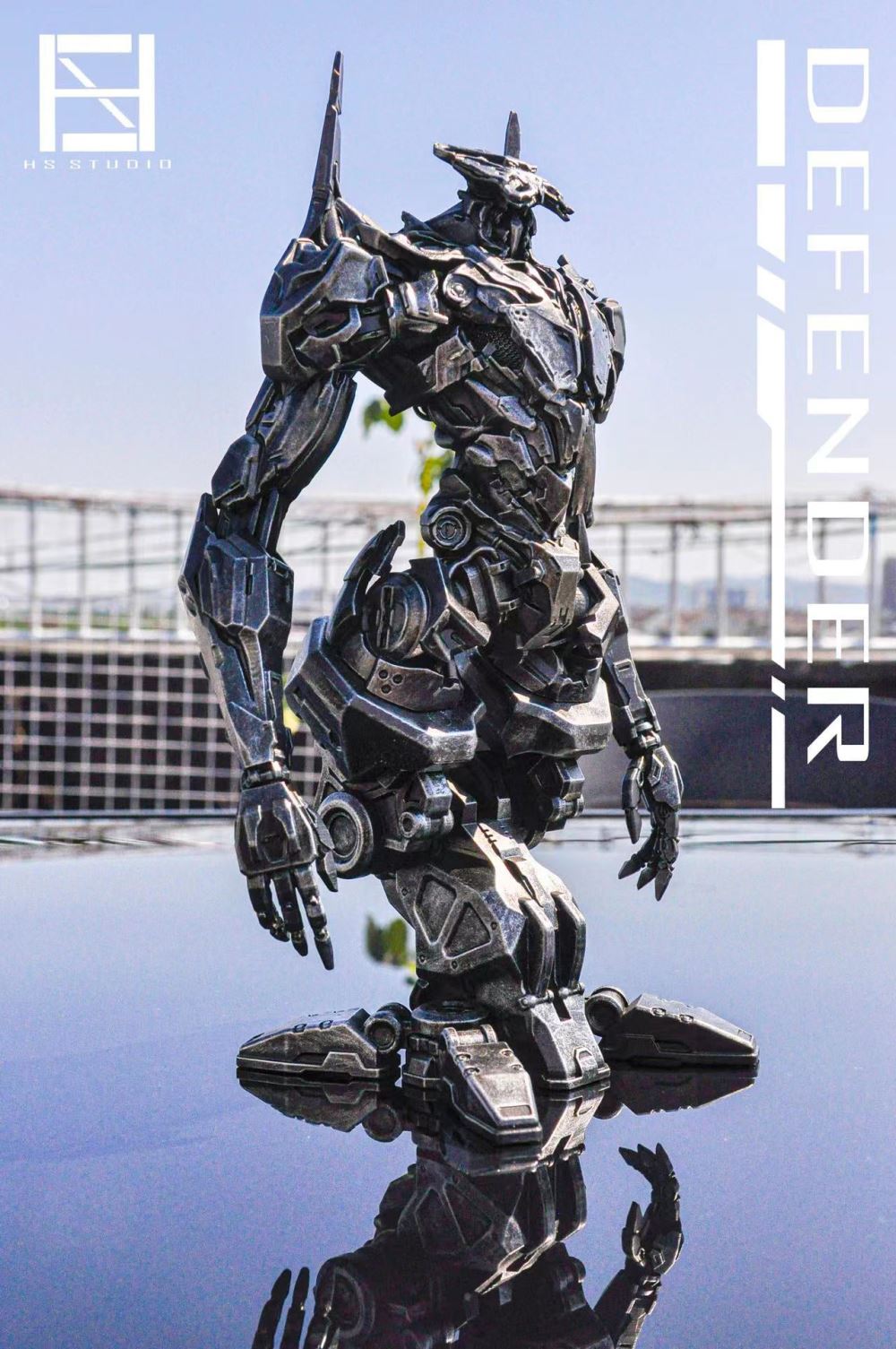 Defender Bust Statue - Original Design