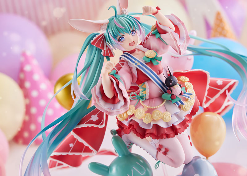 Hatsune Miku 1/7 Scale Figure - Birthday 2021 (Pretty Rabbit Ver.) by Spiritale