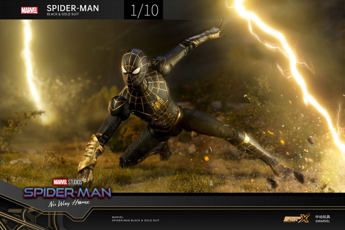 Black & Gold Spider-Man 1/10