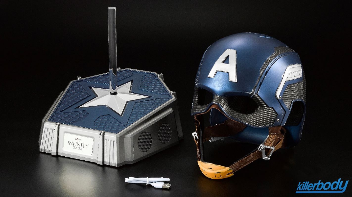 Captain America Helmet Bluetooth Speaker 1/1