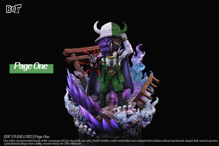 Beast Pirate Who's-Who, Pageone, Ulti - ONE PIECE