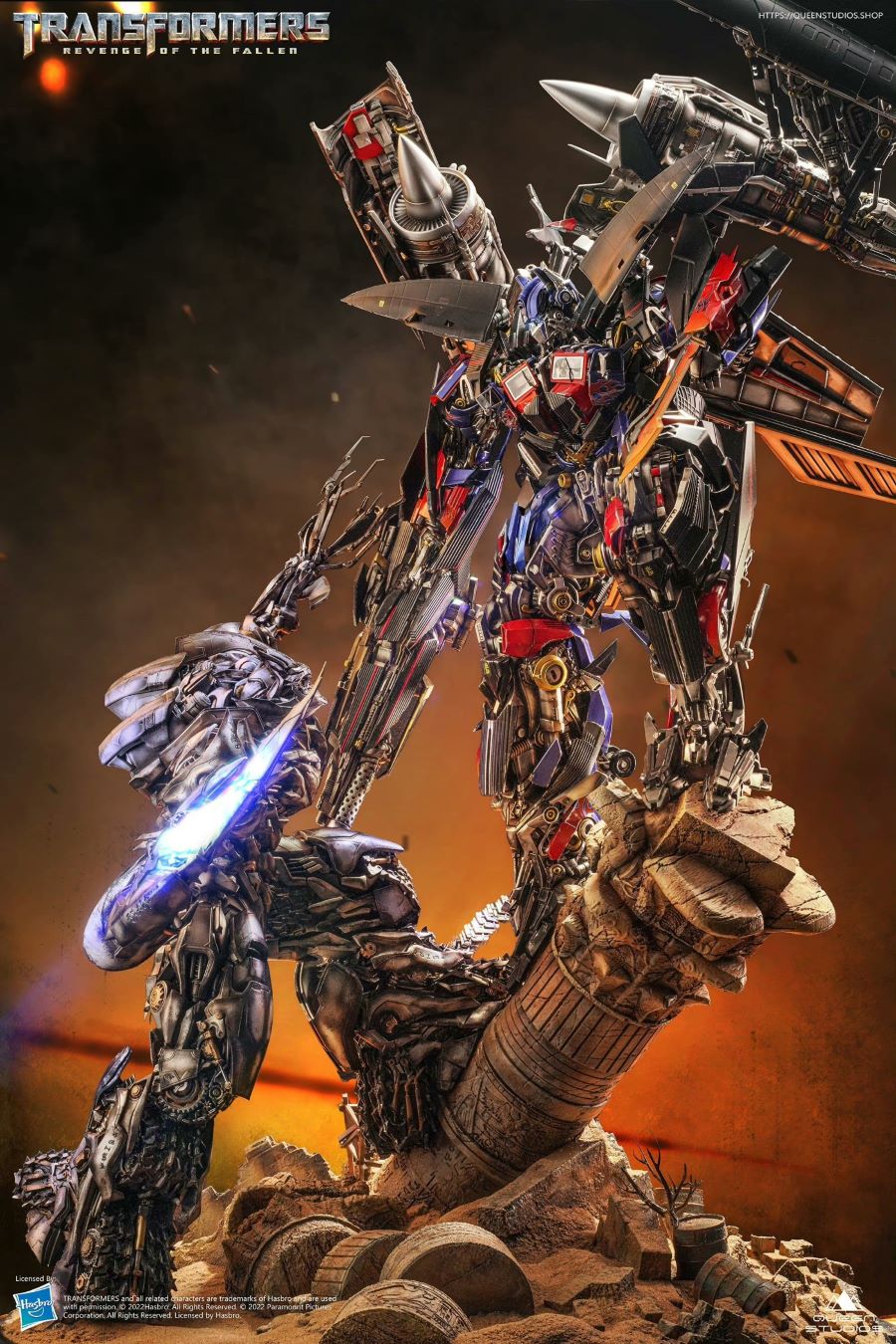 Optimus Prime vs Megatron