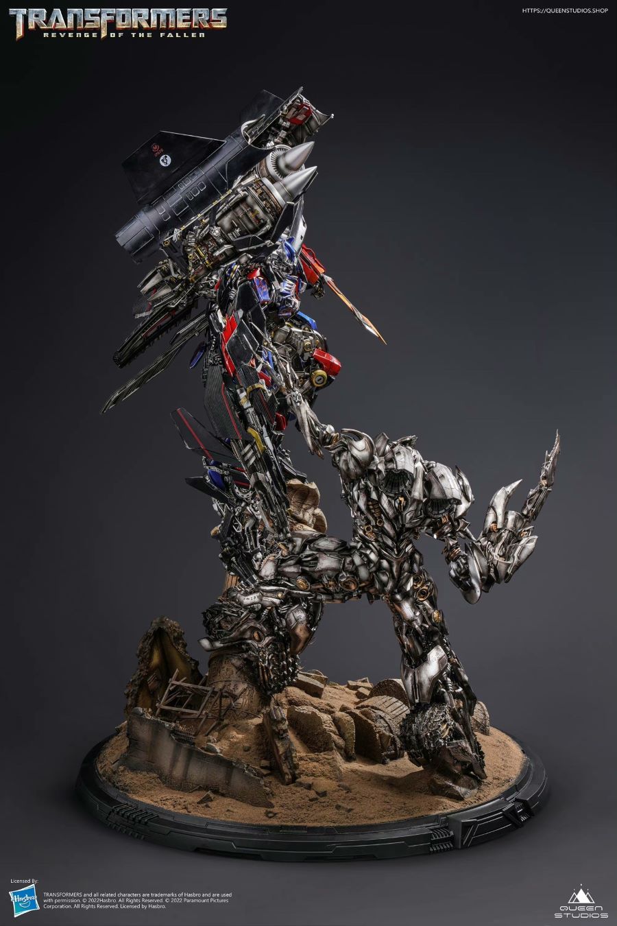 Optimus Prime vs Megatron