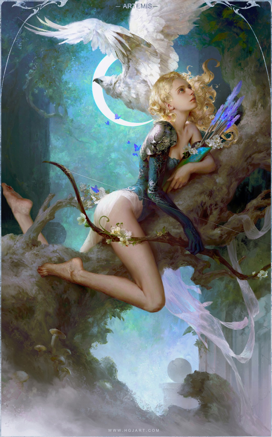 Artemis the goddess of the hunt