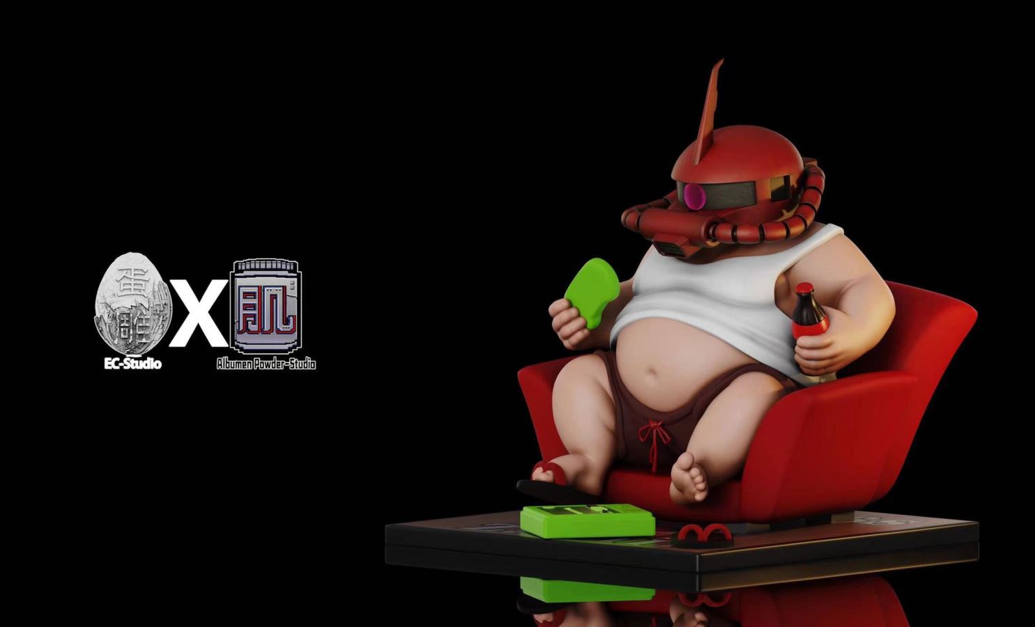 Fatty Series 02 MS-06S Zaku II - Mobile Suit Gundam SEED