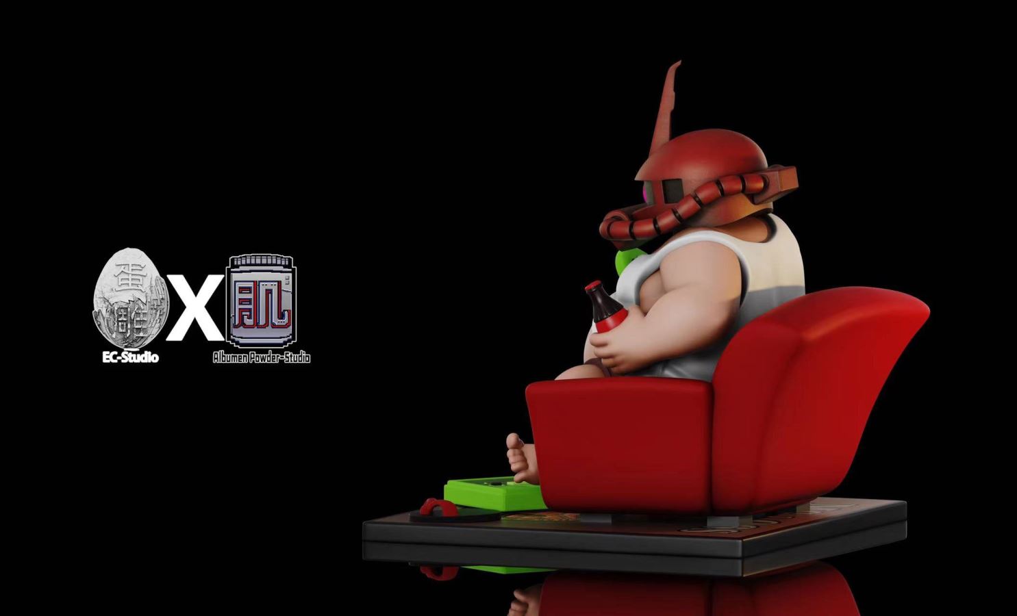 Fatty Series 02 MS-06S Zaku II - Mobile Suit Gundam SEED