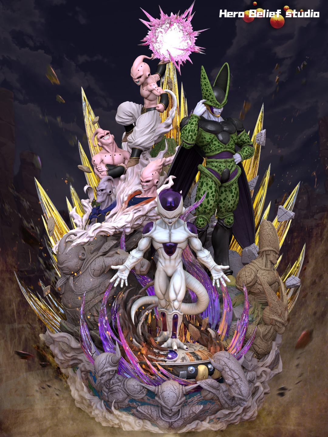 Frieza, Cell & Buu - Dragon Ball