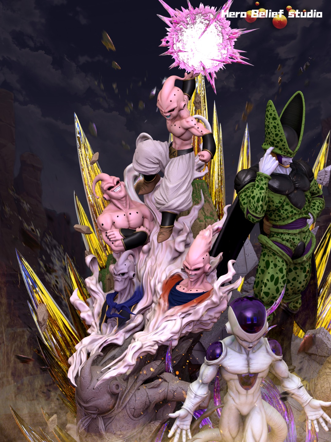 Frieza, Cell & Buu - Dragon Ball