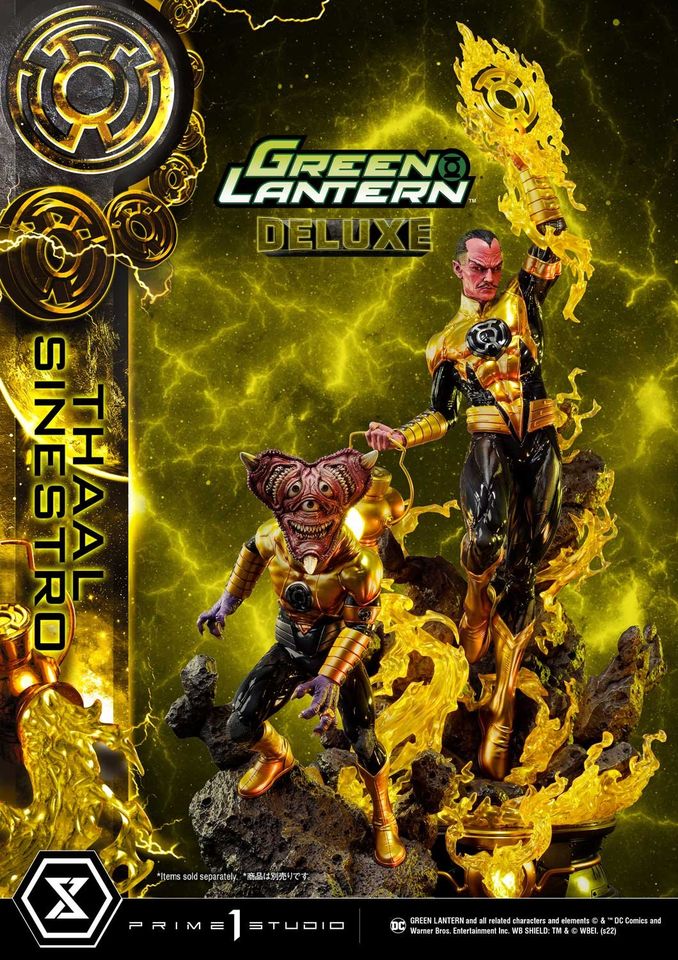 Green Lantern (Comics) Thaal Sinestro Deluxe Version