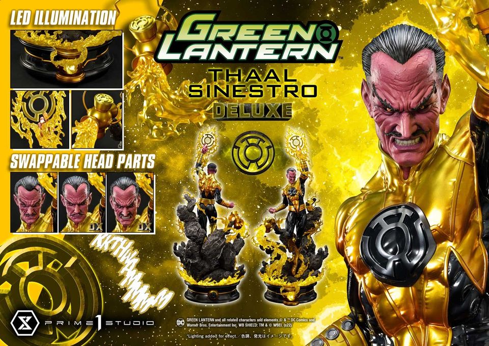 Green Lantern (Comics) Thaal Sinestro Deluxe Version