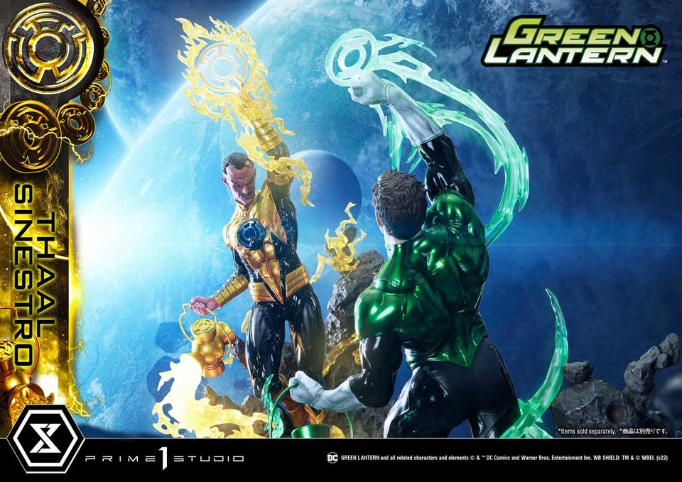Green Lantern (Comics) Thaal Sinestro Deluxe Version