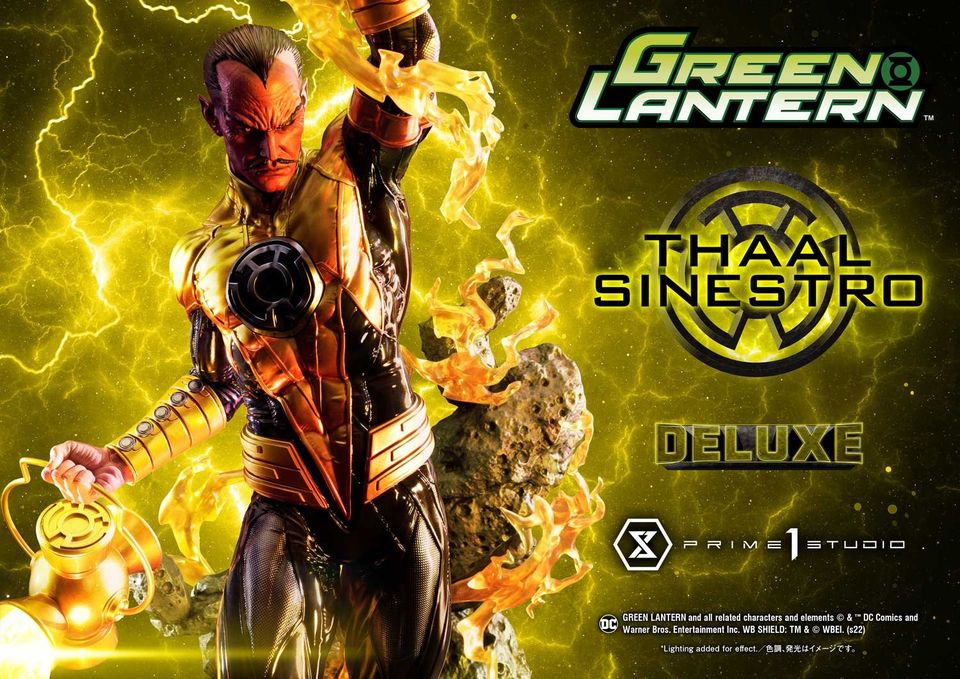 Green Lantern (Comics) Thaal Sinestro Deluxe Version