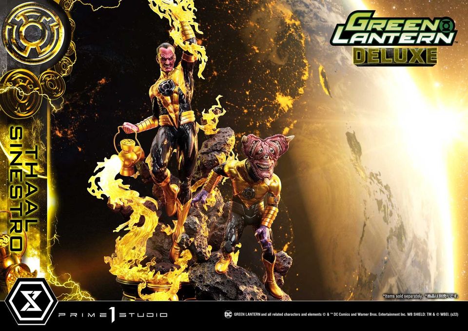 Green Lantern (Comics) Thaal Sinestro Deluxe Version