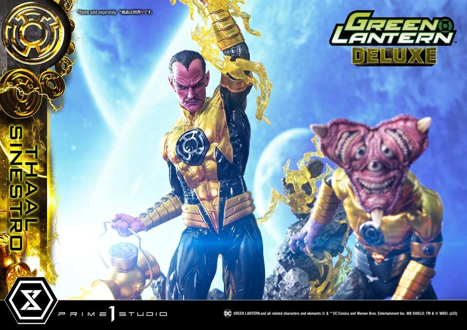 Green Lantern (Comics) Thaal Sinestro Deluxe Version