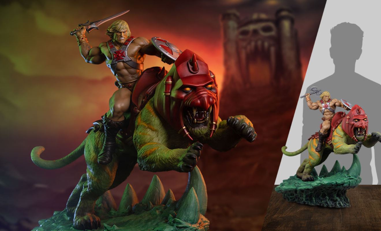 Masters of the Universe: He-Man & Battle Cat Deluxe