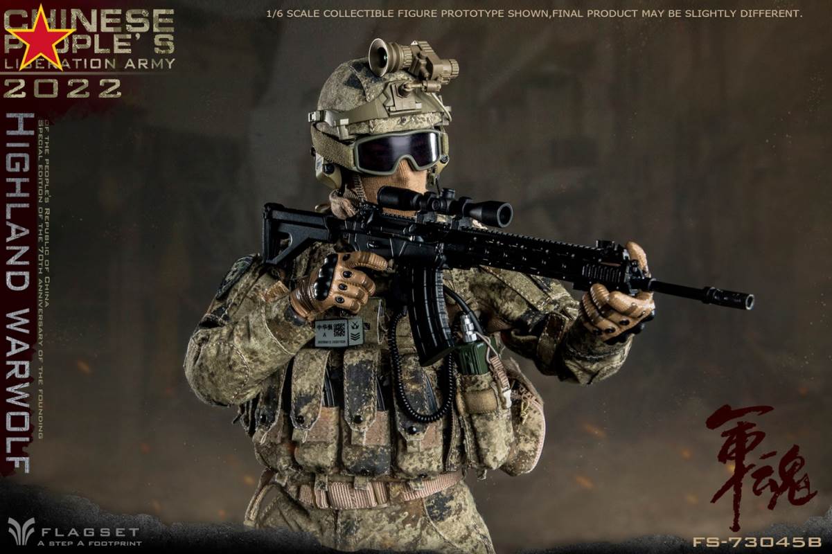 Army Soul Series - Plateau Wolf Attacker/Precision Shooter 1/6