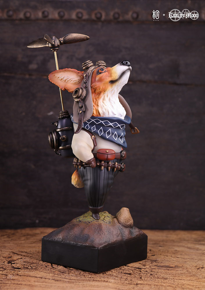 Flying Western Corgi