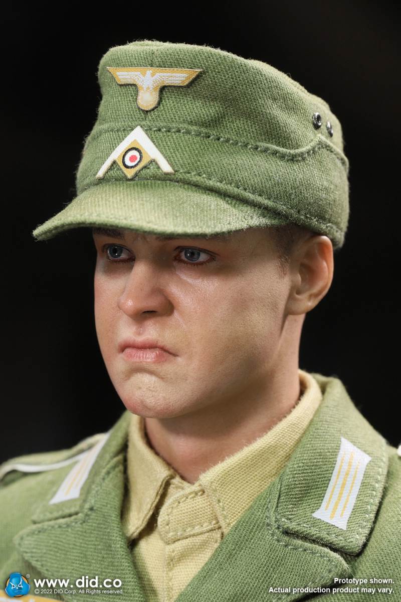 WWII North African Wehrmacht Machine Gunner - Beas 1/6