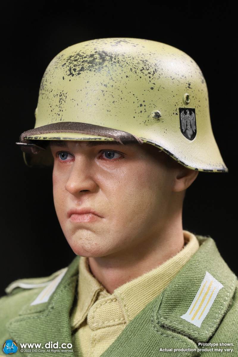 WWII North African Wehrmacht Machine Gunner - Beas 1/6