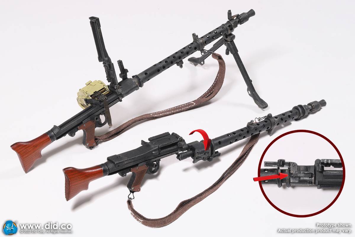 WWII North African Wehrmacht Machine Gunner - Beas 1/6