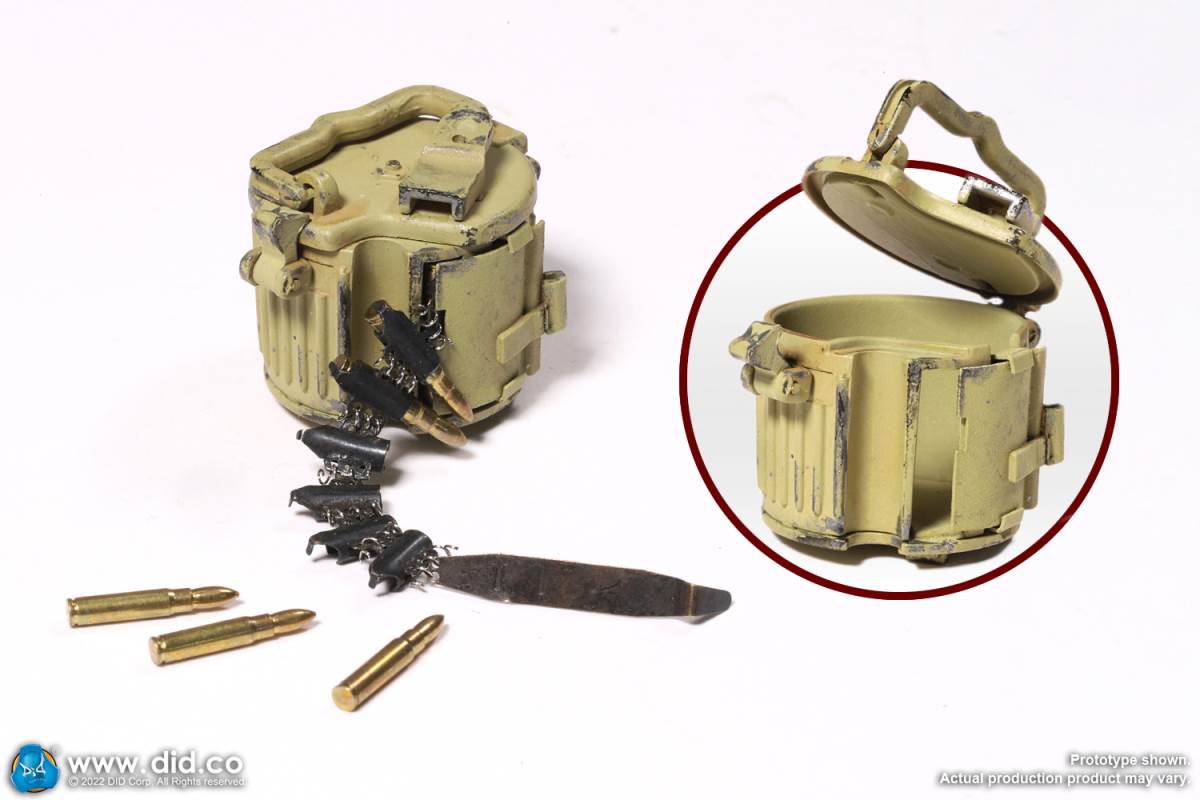 WWII North African Wehrmacht Machine Gunner - Beas 1/6