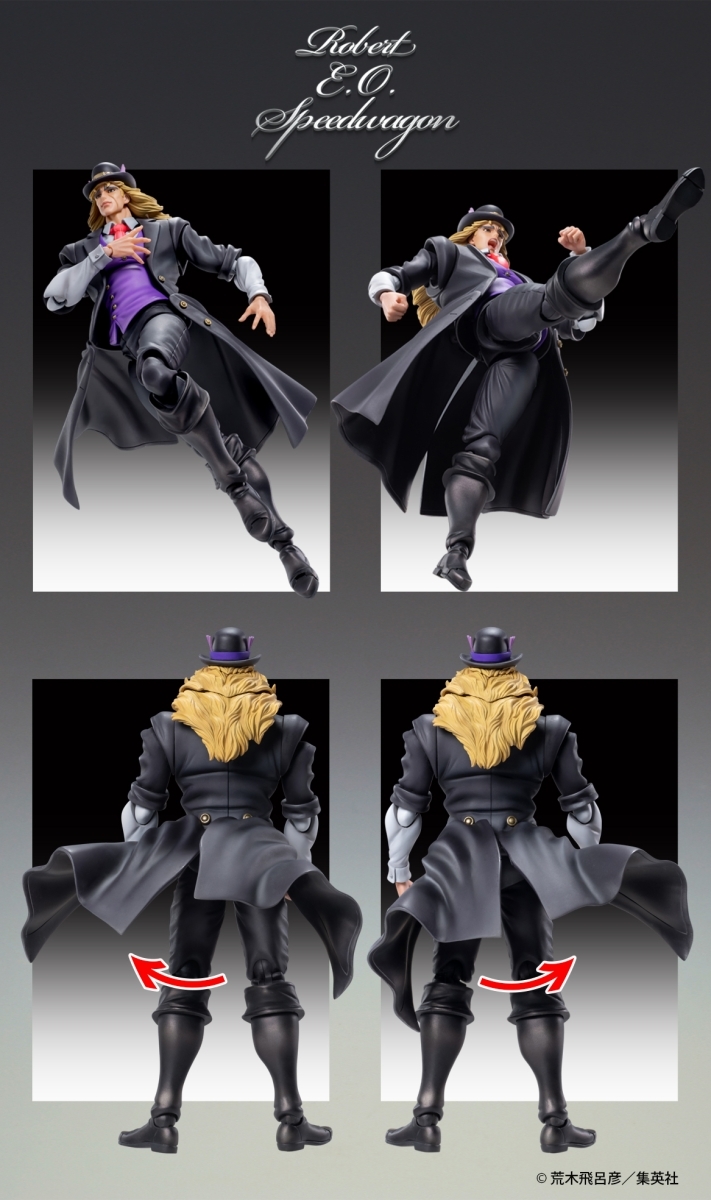 Super Action Statue JoJo's Bizarre Adventure Part VI, Robert E.O. Speedwagon