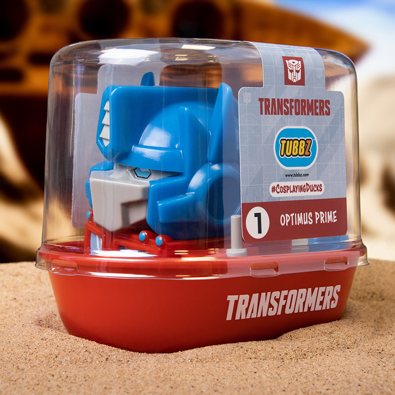 Transformers Optimus Prime TUBBZ Cosplaying Duck Collectible