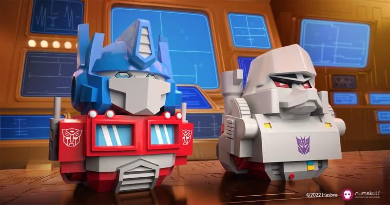 Transformers Optimus Prime TUBBZ Cosplaying Duck Collectible
