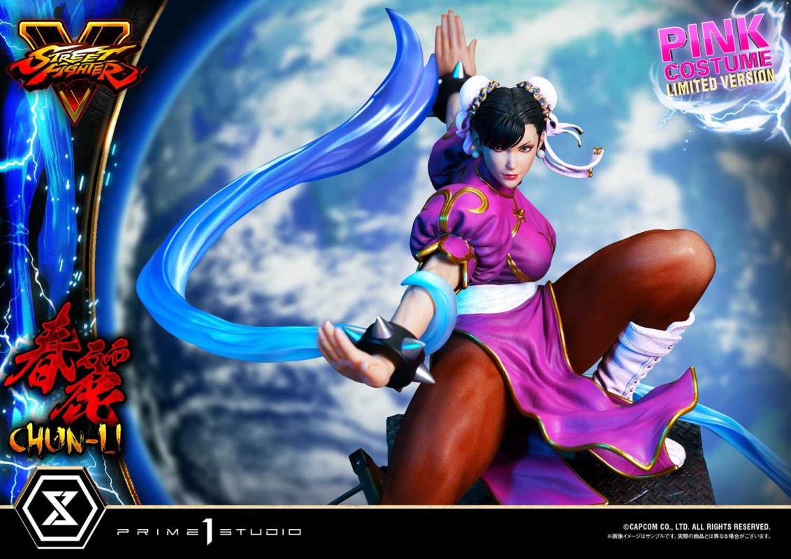 Street Fighter V Chun-Li Pink Costume