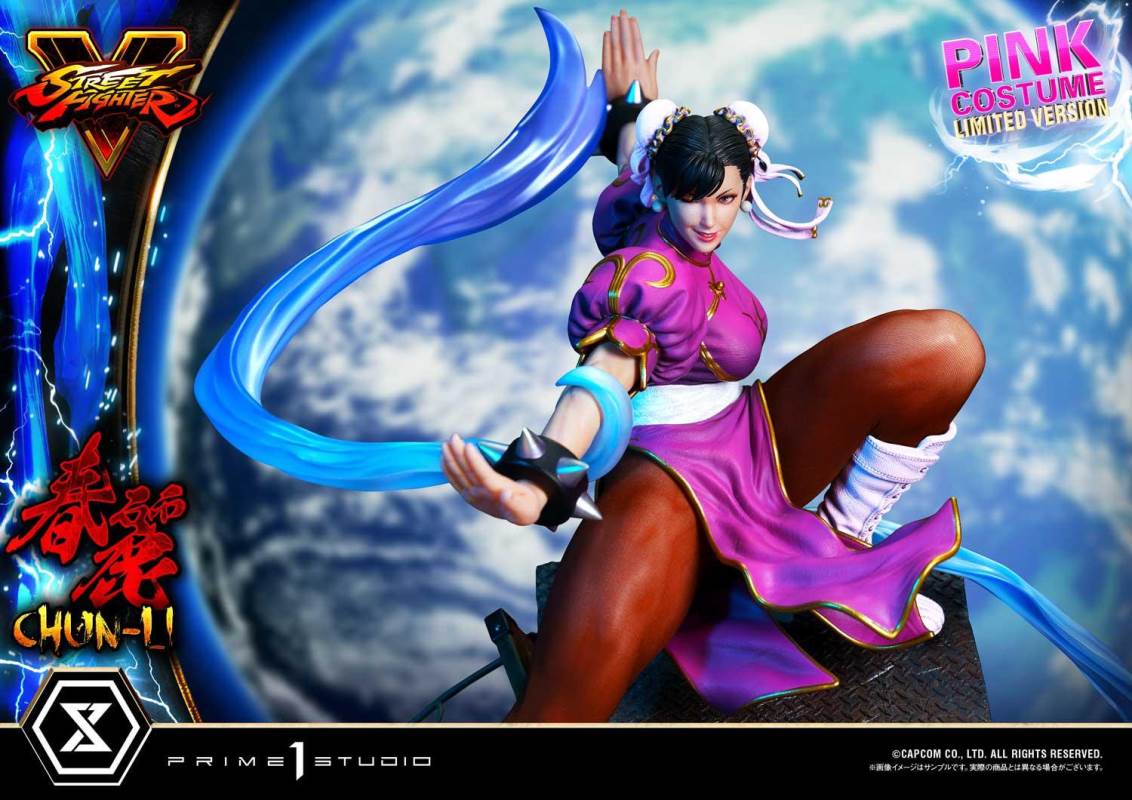 Street Fighter V Chun-Li Pink Costume