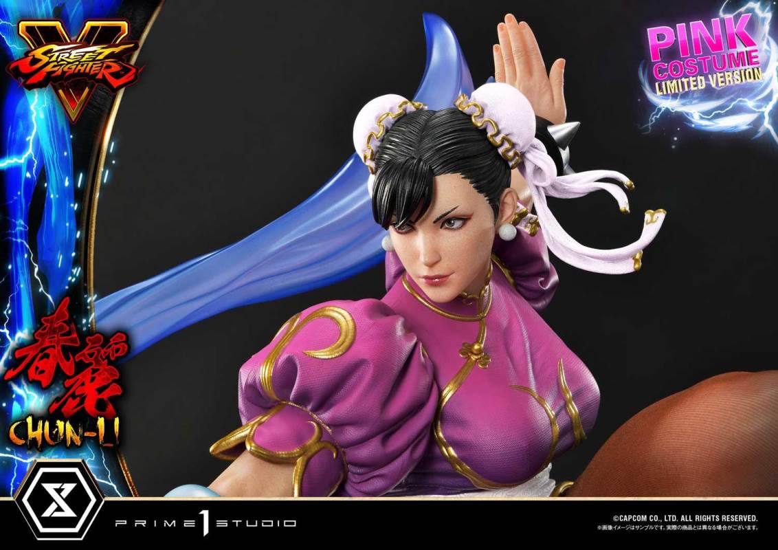 Street Fighter V Chun-Li Pink Costume