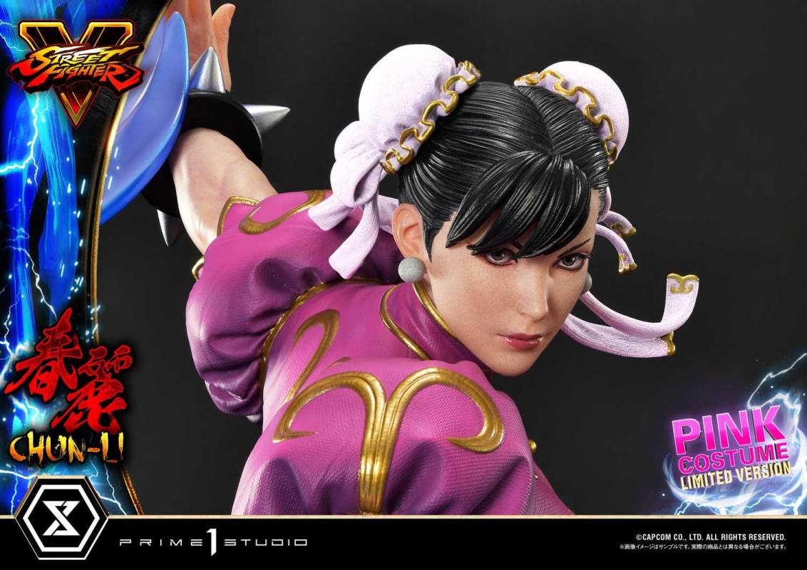 Street Fighter V Chun-Li Pink Costume