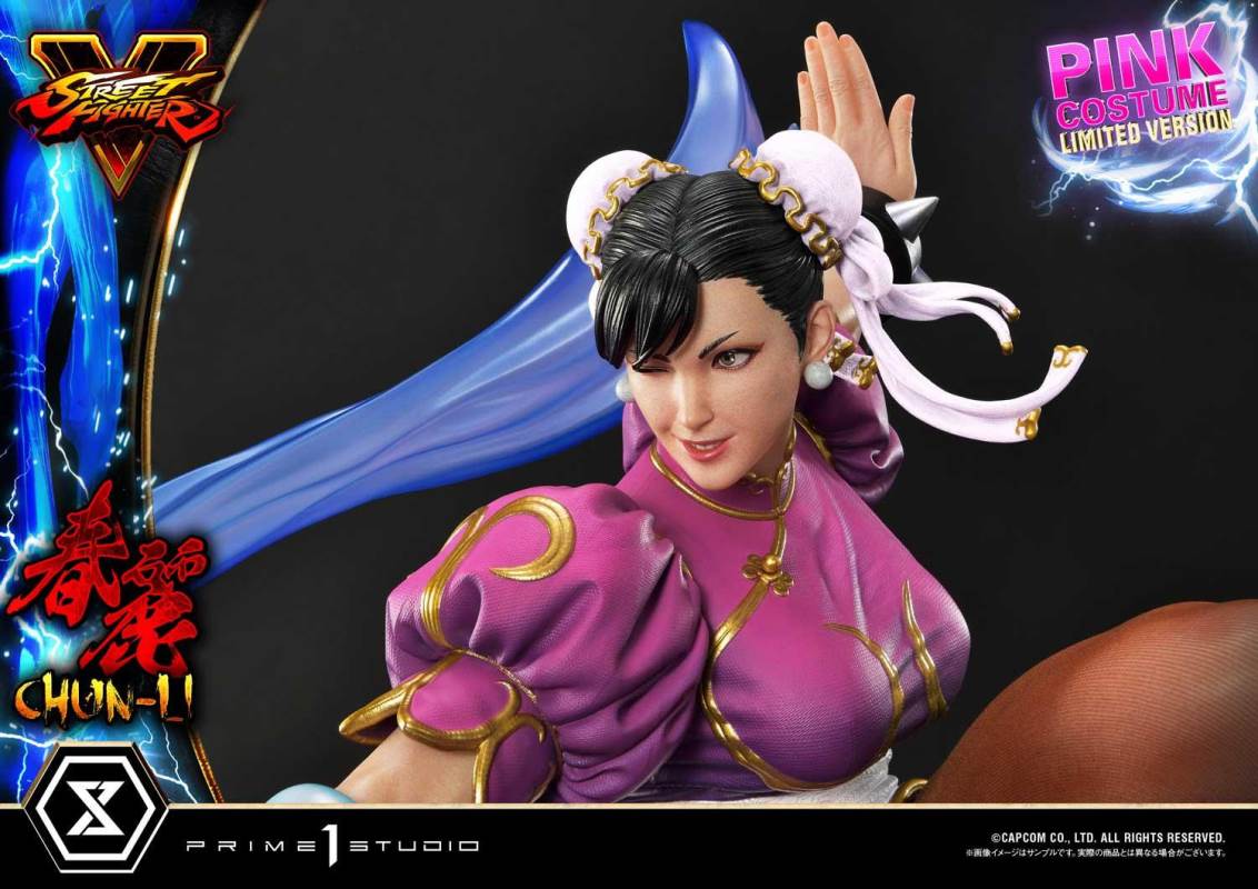 Street Fighter V Chun-Li Pink Costume