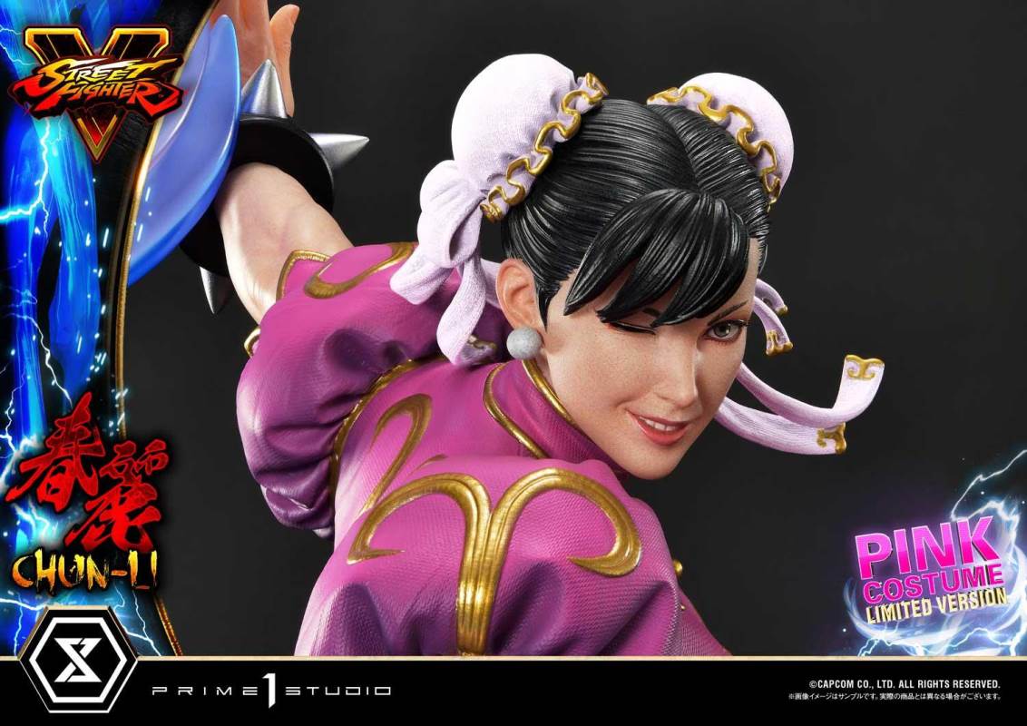 Street Fighter V Chun-Li Pink Costume