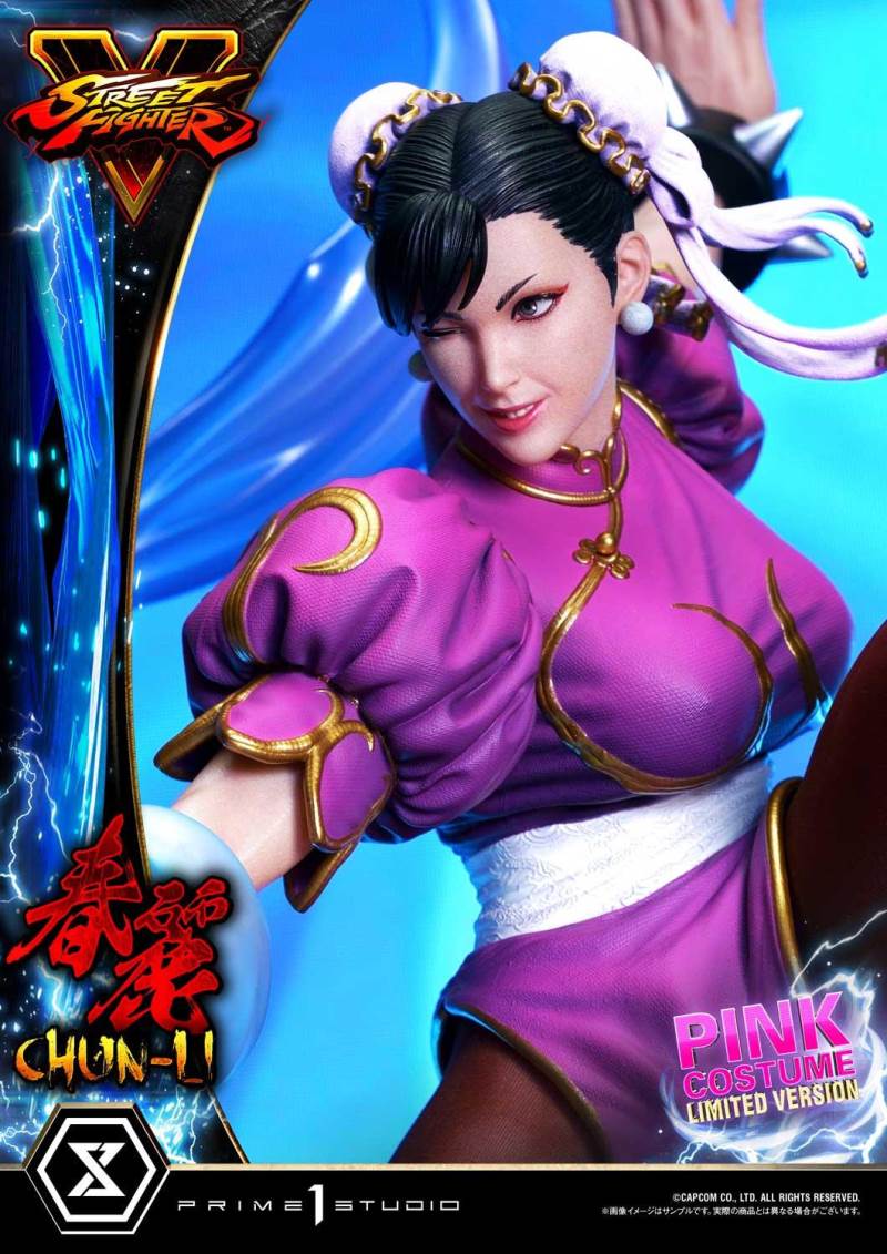 Street Fighter V Chun-Li Pink Costume