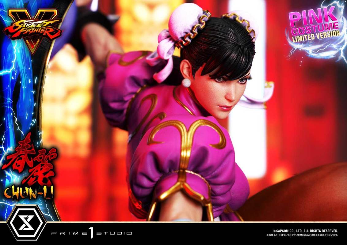 Street Fighter V Chun-Li Pink Costume