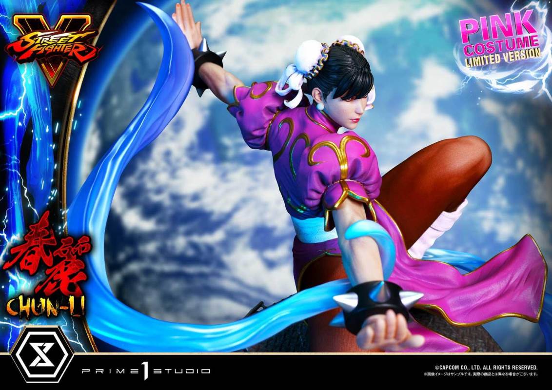 Street Fighter V Chun-Li Pink Costume