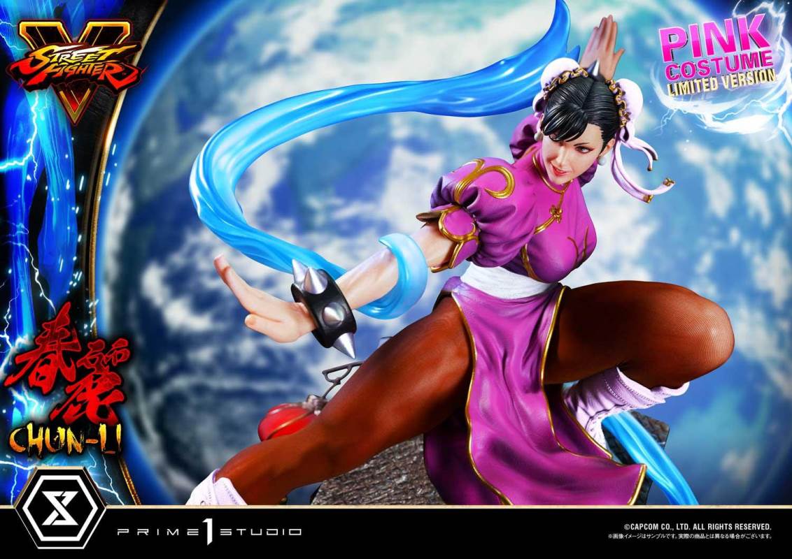 Street Fighter V Chun-Li Pink Costume