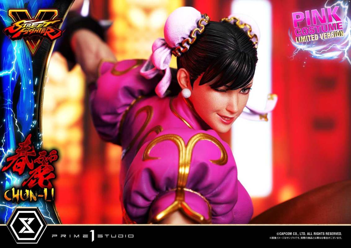 Street Fighter V Chun-Li Pink Costume