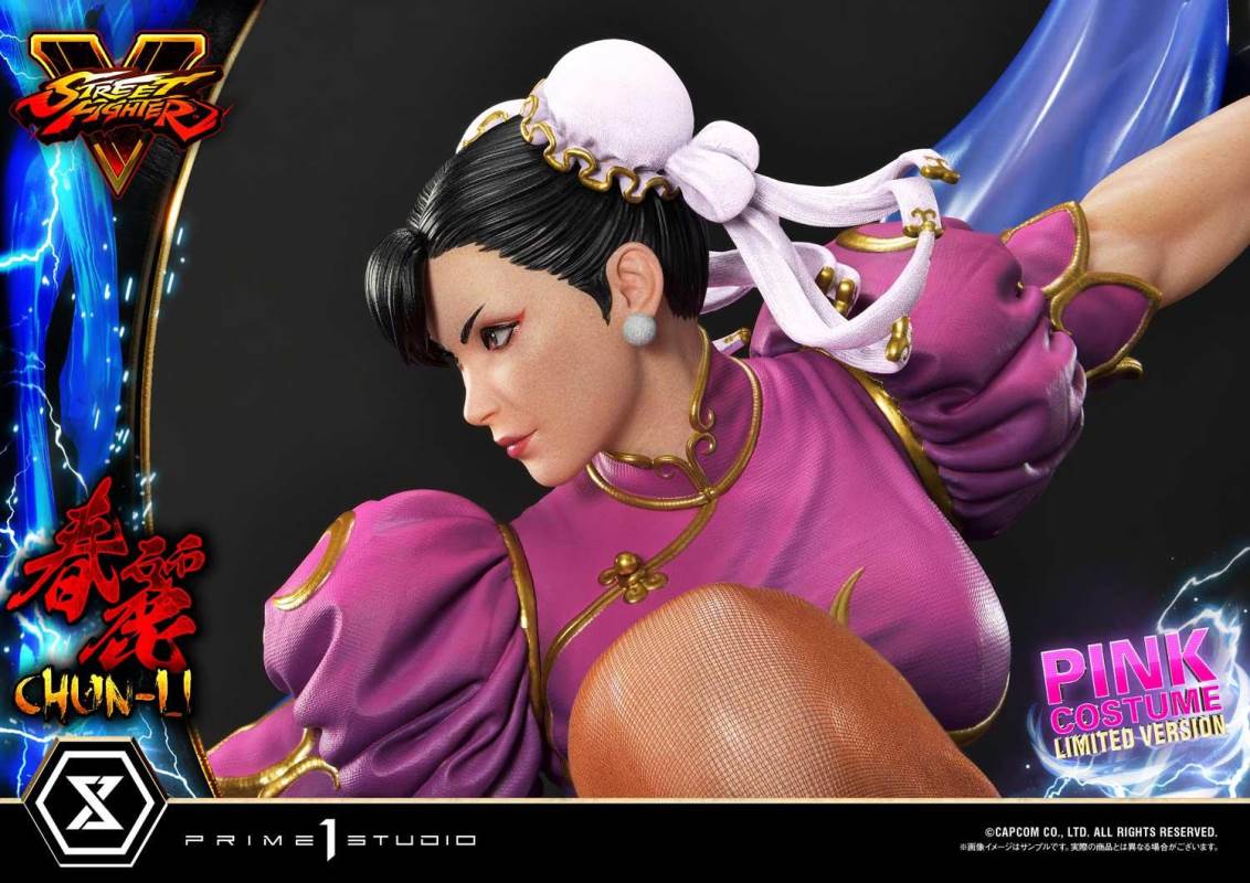 Street Fighter V Chun-Li Pink Costume