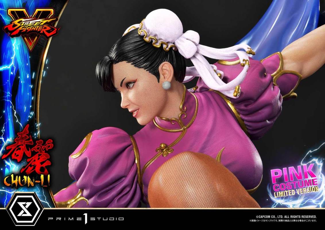 Street Fighter V Chun-Li Pink Costume