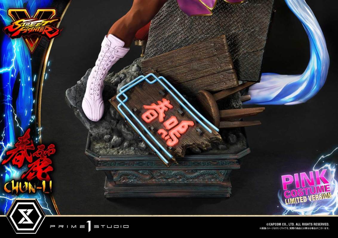 Street Fighter V Chun-Li Pink Costume