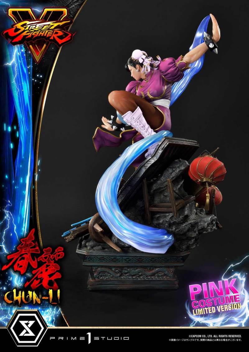 Street Fighter V Chun-Li Pink Costume