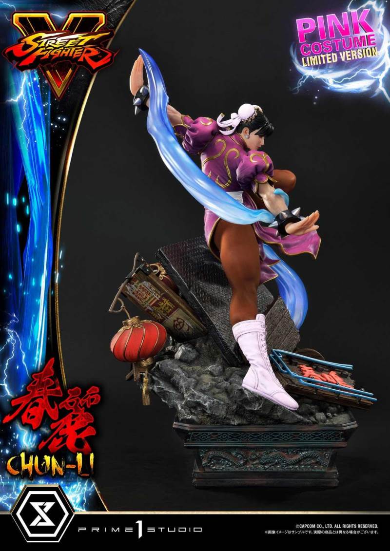 Street Fighter V Chun-Li Pink Costume