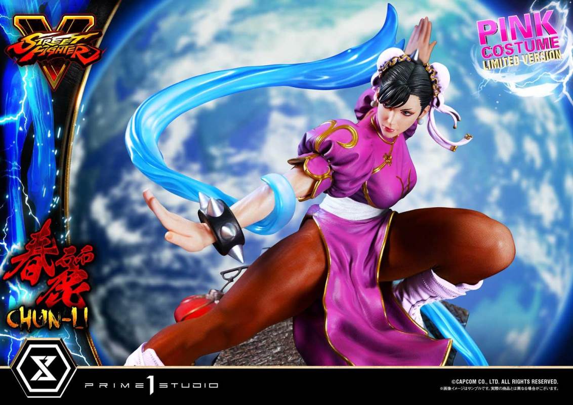 Street Fighter V Chun-Li Pink Costume