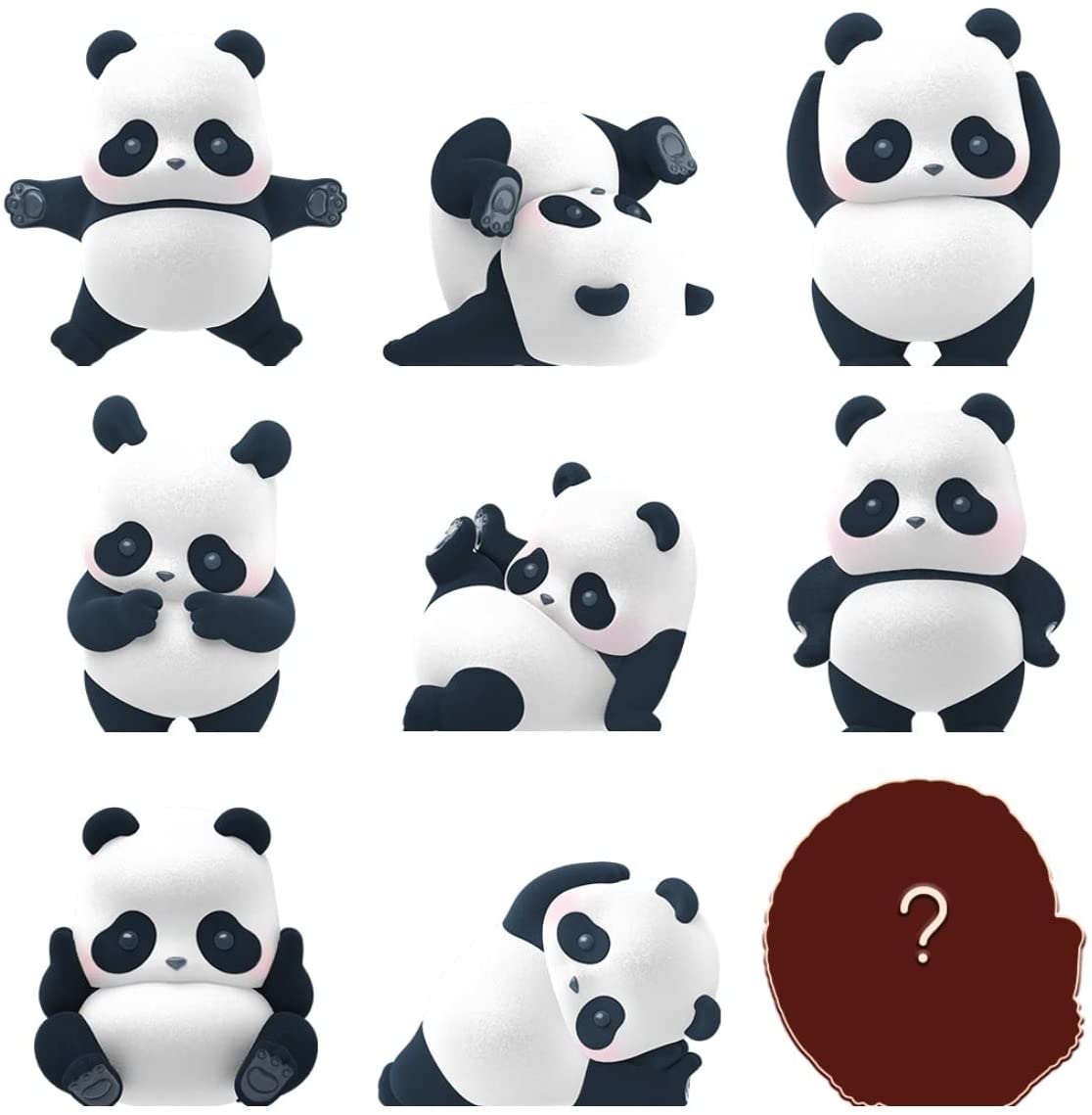 BLINDBOX PANDA ROLL 2nd daily series PVC & ABS trading figure
