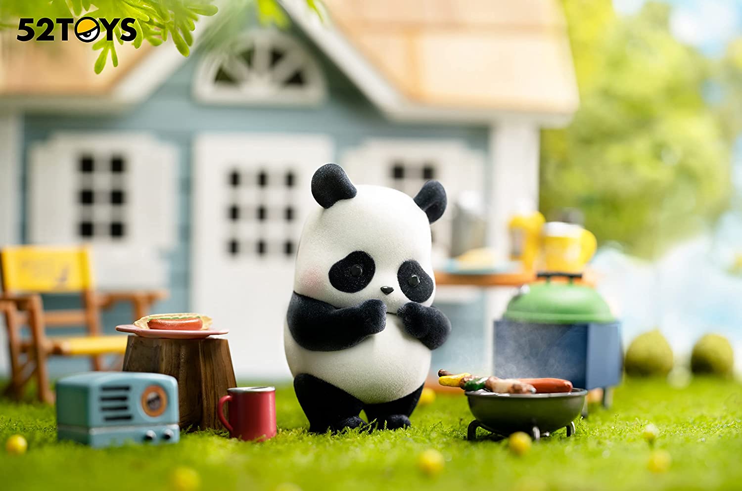 BLINDBOX PANDA ROLL 2nd daily series PVC & ABS trading figure
