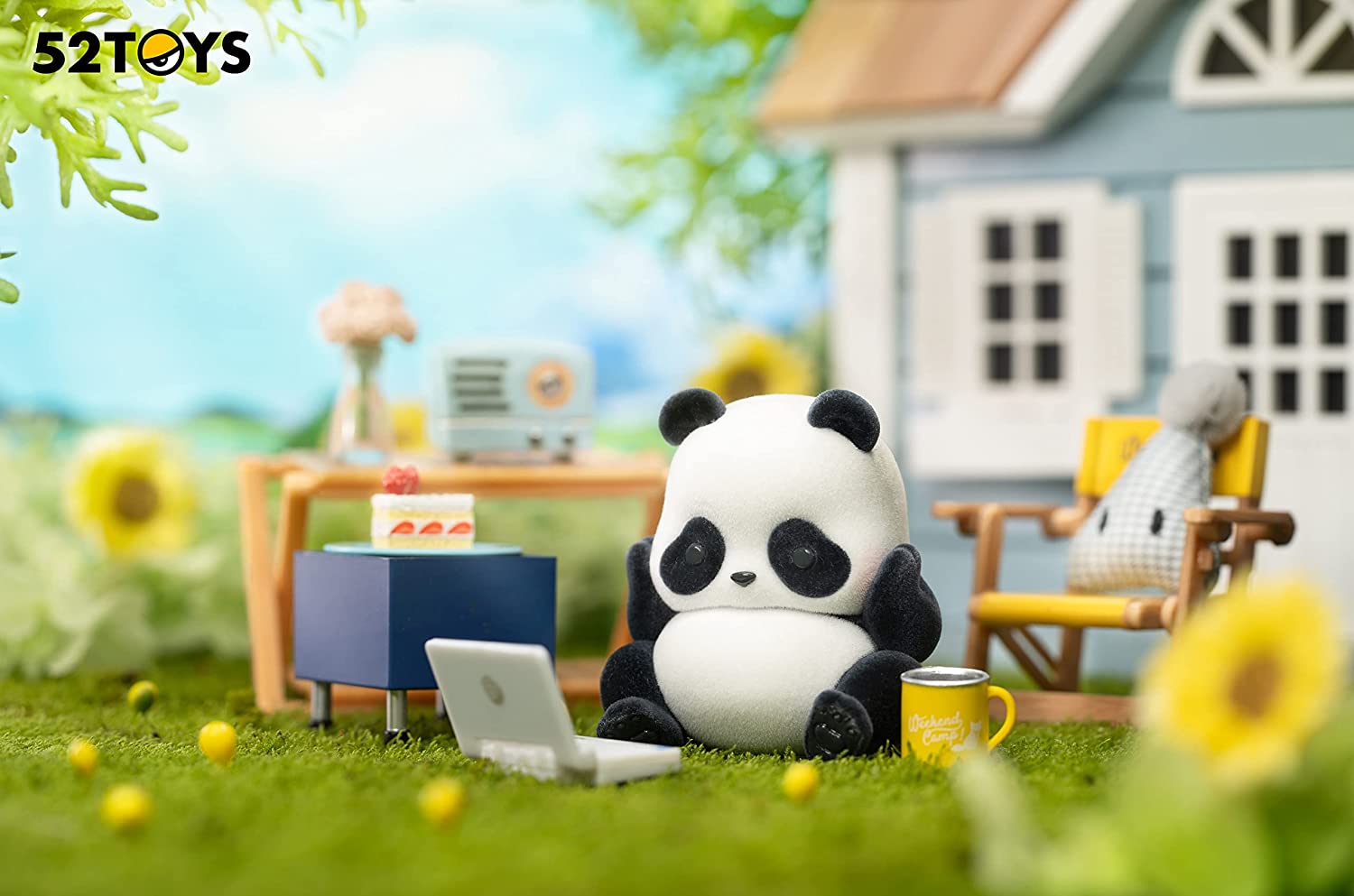 BLINDBOX PANDA ROLL 2nd daily series PVC & ABS trading figure