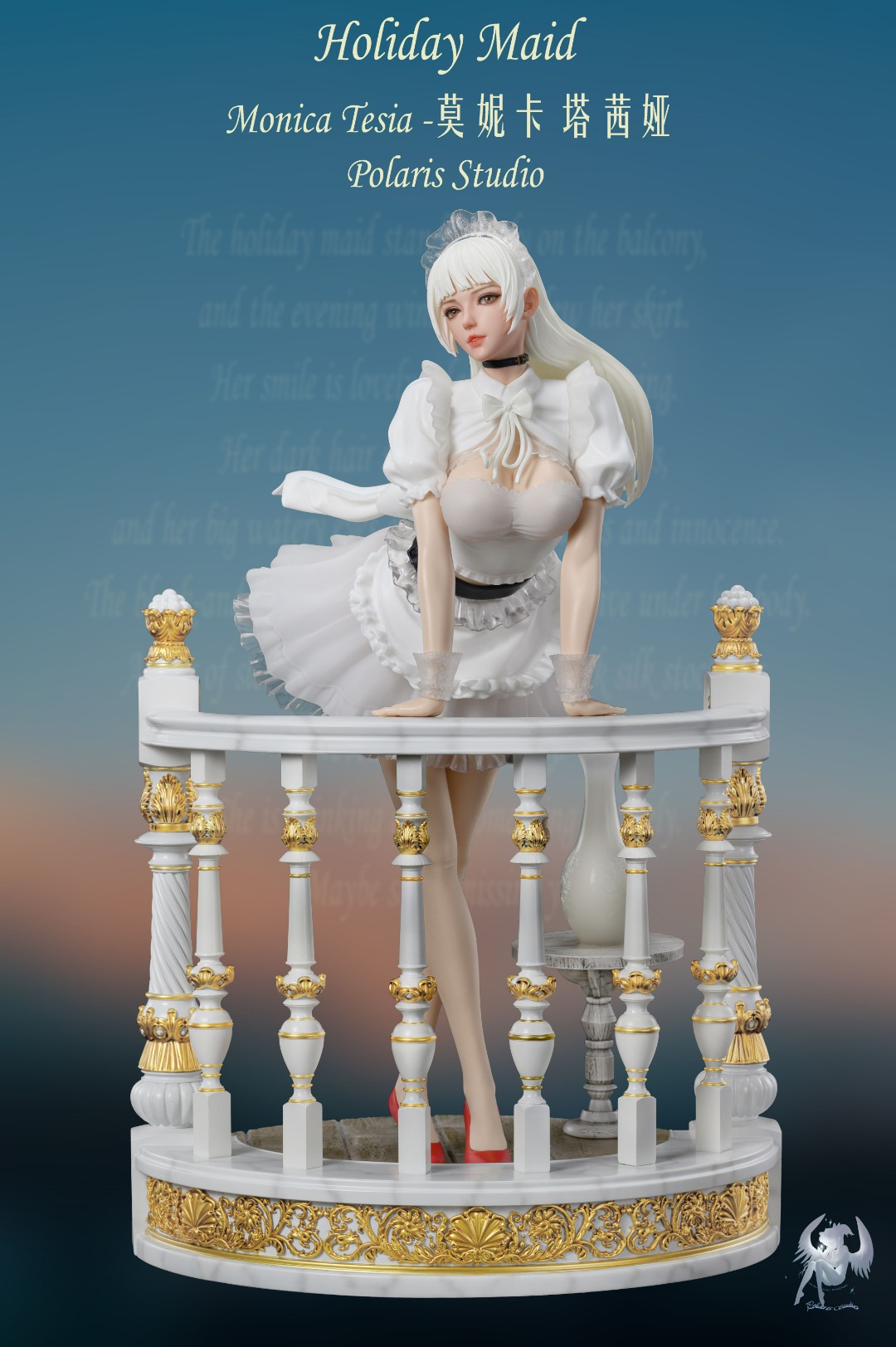 Monica Maid White Ver