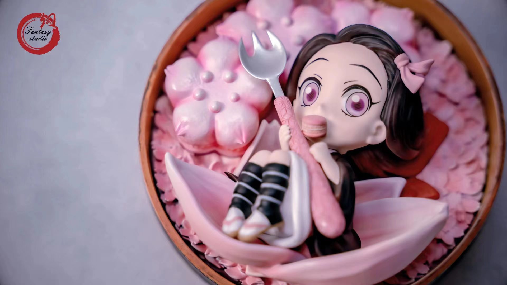 Macaron Sakura Nezuko - Demon Slayer